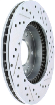 Picture of StopTech Select Sport 97-01 Acura Integra Sport Drilled & Slotted Right Rotor