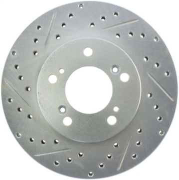 Picture of StopTech Select Sport 97-01 Acura Integra Sport Drilled & Slotted Right Rotor