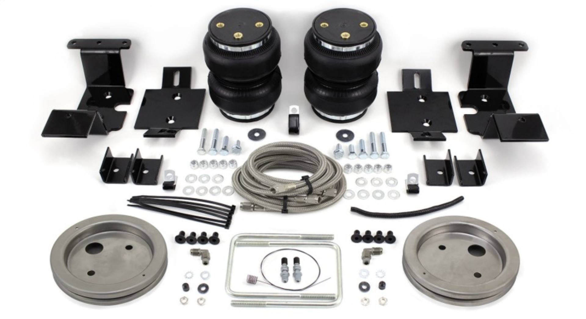 Picture of Air Lift Loadlifter 5000 Ultimate for 07-17 Chevrolet Silverado 1500 w- Stainless Steel Air Lines