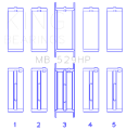 Picture of King Engine Bearings Performance Ford 302 Main Race Bearing Set