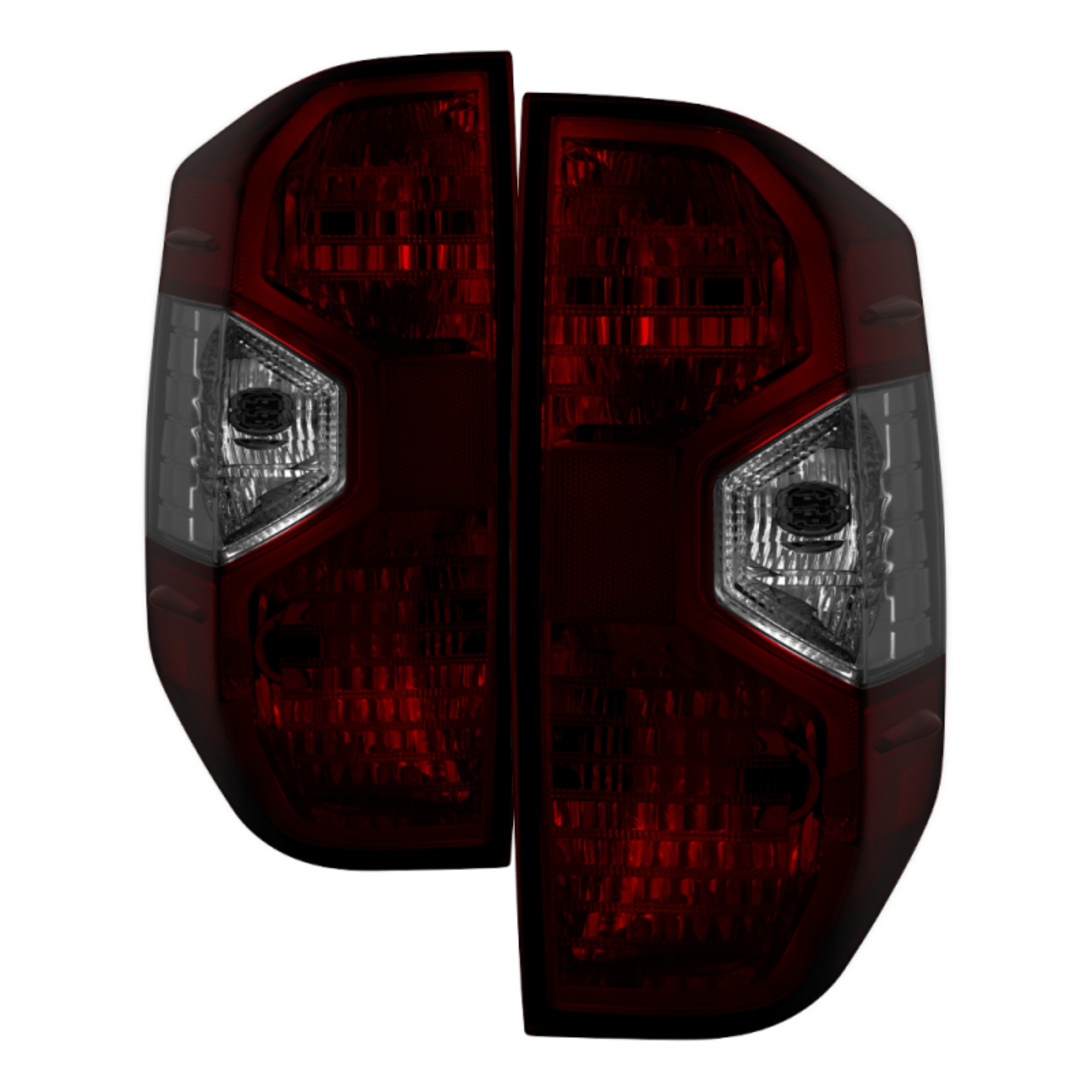 Picture of xTune Toyota Tundra 14-17 OEM Style Tail Lights - Dark Red  ALT-JH-TTU14-OE-RSM