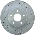 Picture of StopTech Select Sport 13-15 Subaru BRZ Slotted - Drilled Left Front Rotor