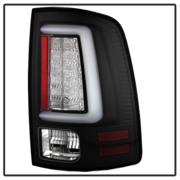 Picture of Spyder 09-16 Dodge Ram 1500 Light Bar LED Tail Lights - Black ALT-YD-DRAM09V2-LED-BK