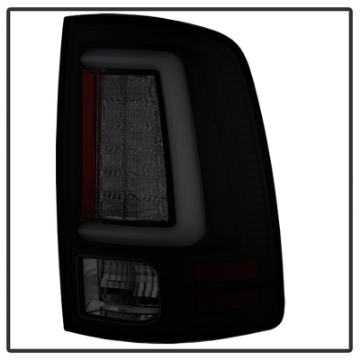 Picture of Spyder 09-16 Dodge Ram 1500 Light Bar LED Tail Lights - Black Smoke ALT-YD-DRAM09V2-LED-BSM