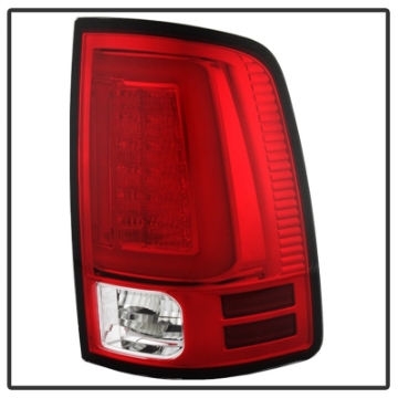 Picture of Spyder 09-16 Dodge Ram 1500 Light Bar LED Tail Lights - Red Clear ALT-YD-DRAM09V2-LED-RC
