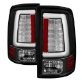 Picture of Spyder Dodge Ram 2013-2014 Light Bar LED Tail Lights - Black ALT-YD-DRAM13V2-LED-BK