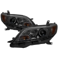 Picture of Spyder 11-14 Toyota Sienna Projector Headlights - DRL LED - Smoke PRO-YD-TSEN11-DRL-SM