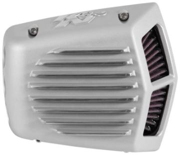 Picture of K&N Street Metal Intake System 01-16 Harley-Davidson Shaker Silver H-D Softail-Dyna Fl