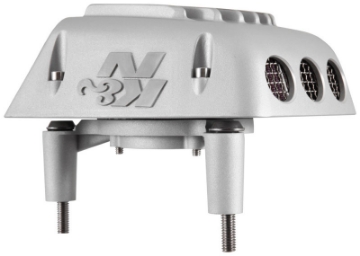 Picture of K&N Street Metal Intake System 01-16 Harley-Davidson Shaker Silver H-D Softail-Dyna Fl