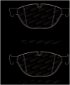Picture of StopTech 09-17 BMW 5-Series Street Brake Pads w-Shims - Front