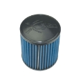 Picture of Injen AMSOIL Replacement Nanofiber Dry Air FIlter 2-75 Flange Diameter- 4-5 Base- 5-5 Tall- 50 Pleat