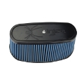 Picture of Injen NanoWeb Dry Air Filter 8-725x3-940 Oval neck- 10-375x5-590 Base - 6-30 Tall w-Barb Fit