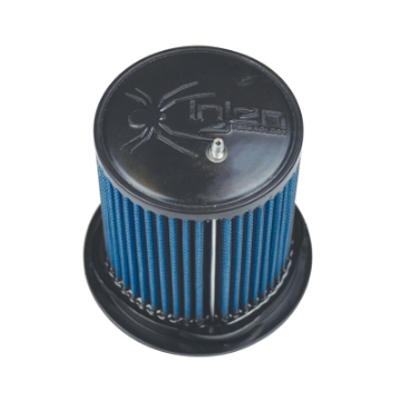 Picture of Injen NanoWeb Dry Air Filter- 5-5 Twis-Lok Base- 3-5 Neck- 4-0 Top w-Barb Fitting- 6-5 Tall 55 Pleat