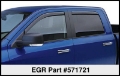 Picture of EGR 00-06 Chev Subran-Yuk - 01-07 Silv-Sierra Crew In-Channel Window Visors - Set of 4 571721