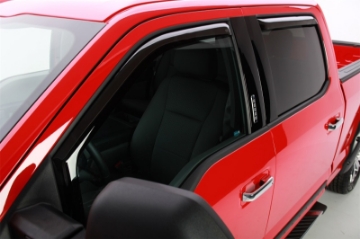 Picture of EGR 15-23 Ford F150 Crew Cab In-Channel Window Visors - Set of 4 573491