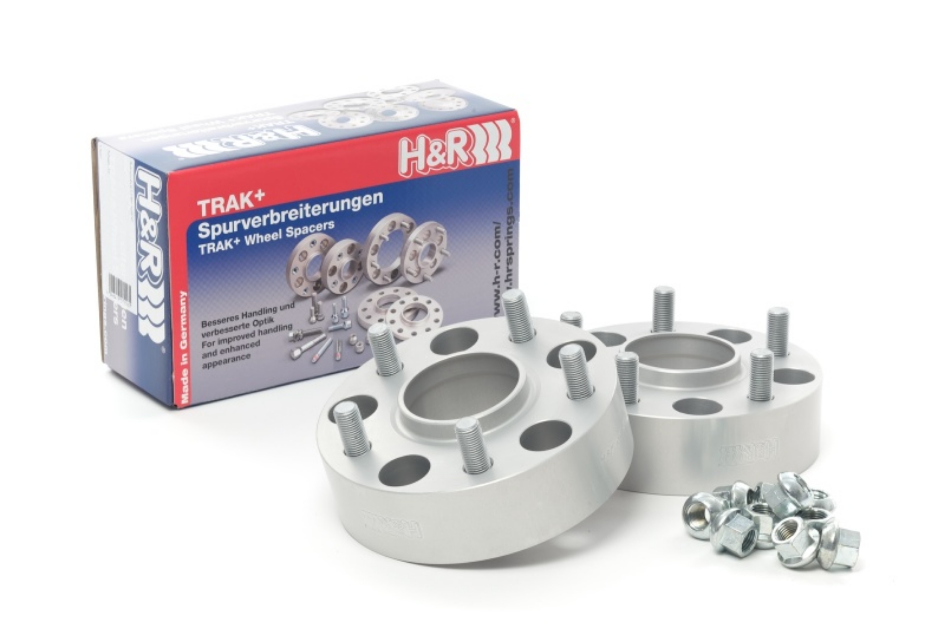 Picture of H&R Trak+ 15mm DRM Wheel Adaptor Bolt 4-100 Center Bore 54-1 Stud Thread 12x1-5