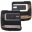 Picture of ANZO 16+ Chevy Silverado 1500 Projector Headlights Plank Style Black w-Amber-Sequential Turn Signal