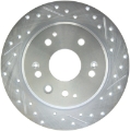Picture of StopTech Select Sport 04-08 Acura TL Drilled & Slotted Rear Driver Side Sport Brake Rotor