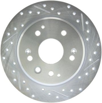 Picture of StopTech Select Sport 04-08 Acura TL Drilled & Slotted Rear Driver Side Sport Brake Rotor