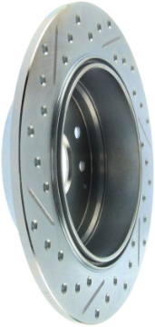 Picture of StopTech Select Sport 04-08 Acura TL Drilled & Slotted Rear Driver Side Sport Brake Rotor