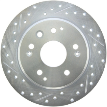 Picture of StopTech Select Sport 04-08 Acura TL Drilled & Slotted Rear Passenger Side Sport Brake Rotor