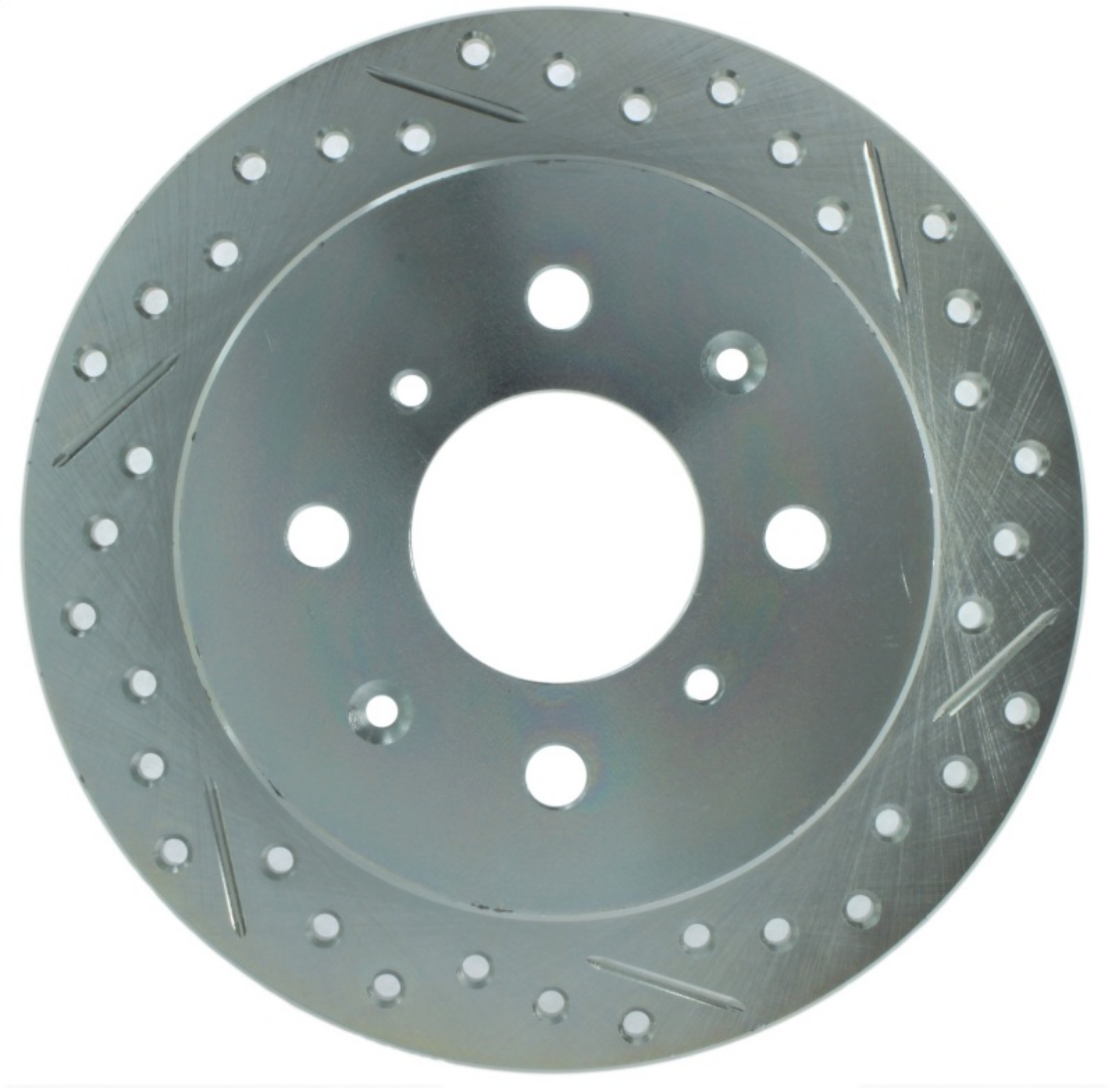 Picture of StopTech Select Sport 92-00 Honda Civic Drilled-Slotted Vented 1-Piece Rear Driver Side Brake Rotor