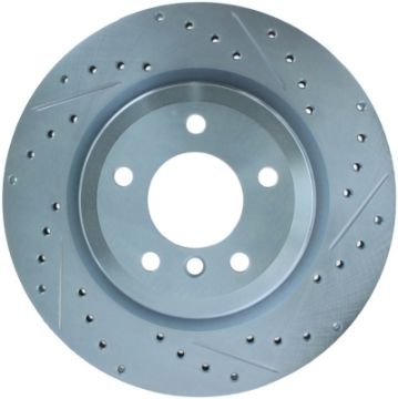 Picture of StopTech Select Sport 07-13 BMW 335i Slotted & Drilled Vented Left Rear Brake Rotor