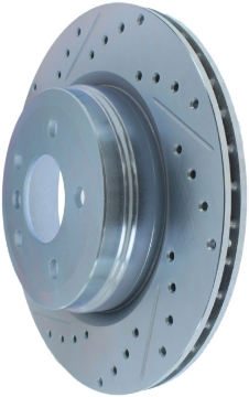Picture of StopTech Select Sport 07-13 BMW 335i Slotted & Drilled Vented Right Rear Brake Rotor