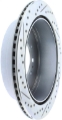 Picture of StopTech Select Sport 13-17 Toyota Land Cruiser Sport Drilled - Slotted Rear Driver-Side Brake Rotor