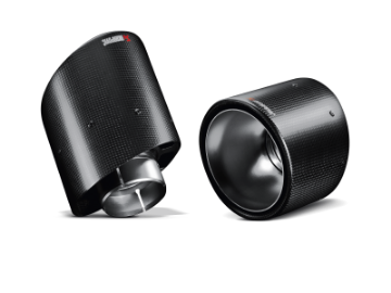 Picture of Akrapovic 08-14 Mitsubishi Lancer Evolution Tail Pipe Set Carbon