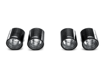 Picture of Akrapovic 11-12 BMW 1 Series M Coupe E82 Tail Pipe Set Carbon