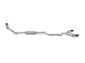 Picture of Akrapovic 13-17 Volkswagen Golf GTI VII Evolution Race Line w- Cat Titanium w- Carbon Tips