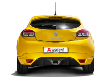 Picture of Akrapovic 10-16 Renault Megane Coupe RS Evolution Line Cat Back Titanium w- Carbon Tips