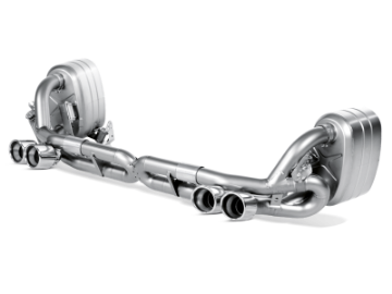 Picture of Akrapovic 08-12 Porsche 911 Carrera S-4-4S-GTS Slip-On Race Line Titanium w- Titanium Tips