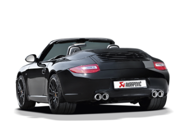Picture of Akrapovic 08-12 Porsche 911 Carrera S-4-4S-GTS Slip-On Race Line Titanium w- Titanium Tips