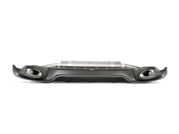 Picture of Akrapovic 14-15 Porsche 911 Turbo-Turbo S 991 Slip-On Line Titanium w- Carbon Titanium Tips
