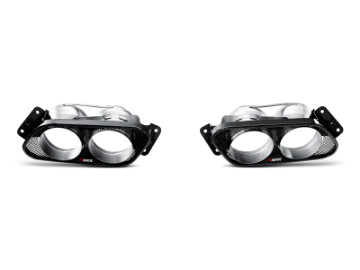 Picture of Akrapovic 10-14 AMG SLS Coupe-Roadster Evolution Line Cat Back Titanium w- Carbon Tips