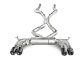 Picture of Akrapovic 15-17 BMW X5M F85 Evolution Line Cat Back Titanium w- Carbon Tips