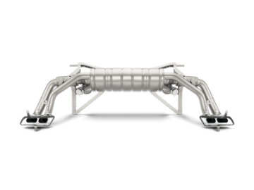 Picture of Akrapovic 16-17 Audi R8 5-2 FSI Coupe-Spyder Slip-On Line Titanium w- Carbon Titanium Tips