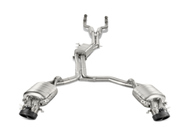 Picture of Akrapovic 14-17 Audi RS7 Sportback C7 Evolution Line Cat Back Titanium w- Carbon Tips