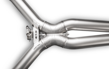 Picture of Akrapovic 16-17 AMG C63 Coupe Evolution Line Cat Back Titanium w- Carbon Tips Req- Link Pipe