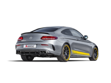 Picture of Akrapovic 16-17 AMG C63 Coupe Evolution Line Cat Back Titanium w- Carbon Tips Req- Link Pipe