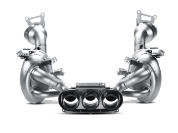 Picture of Akrapovic 10-15 Ferrari 458 Italia-458 Spyder Slip-On Line Titanium w- Carbon Tips