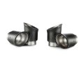 Picture of Akrapovic 14-17 Chevrolet Corvette Stingray C7 Slip-On Line Titanium w- Carbon Tips
