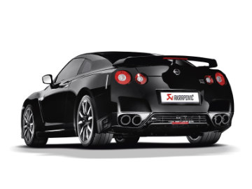 Picture of Akrapovic 08-17 Nissan GT-R Slip-On Line Titanium Req- Tips