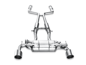 Picture of Akrapovic 09-17 Nissan 370Z Evolution Line Cat Back SS Req- Tips