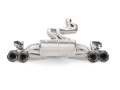 Picture of Akrapovic 16-17 BMW M2 F87 Excl M2 Competition Evolution Line Cat Back Titanium w-Carbon Tips