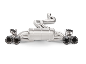 Picture of Akrapovic 16-17 BMW M2 F87 Excl M2 Competition Evolution Line Cat Back Titanium w-Carbon Tips