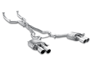 Picture of Akrapovic 11-17 BMW M5 F10 Evolution Line Cat Back Titanium Req- Tips