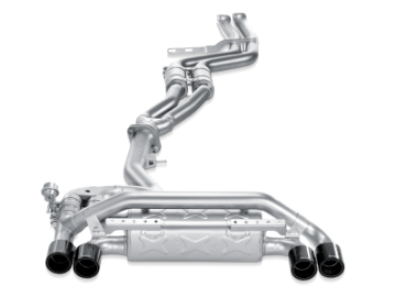 Picture of Akrapovic 11-12 BMW 1 Series M Coupe E82 Evolution Line Cat Back Titanium Req- Tips
